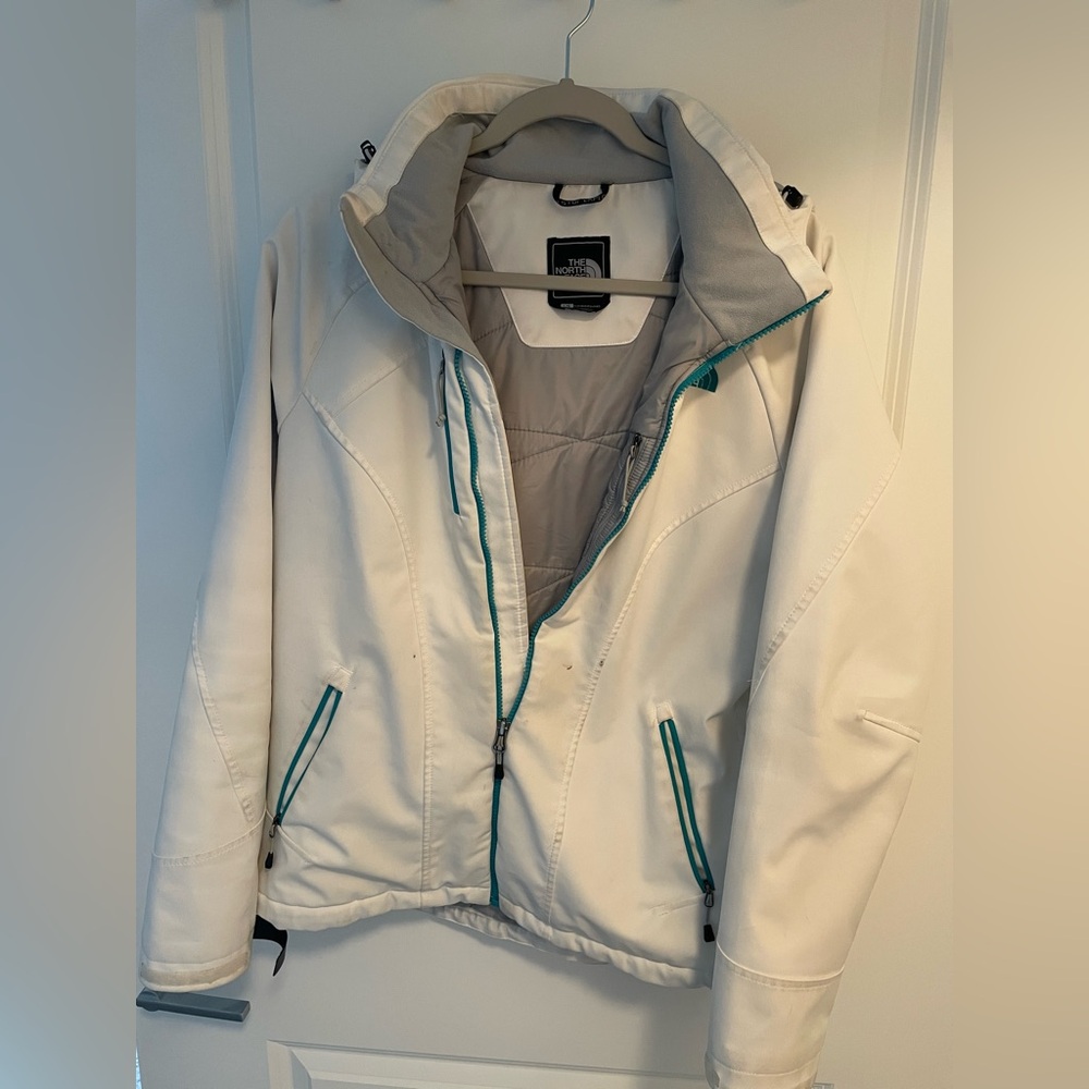 north face jacket women size L